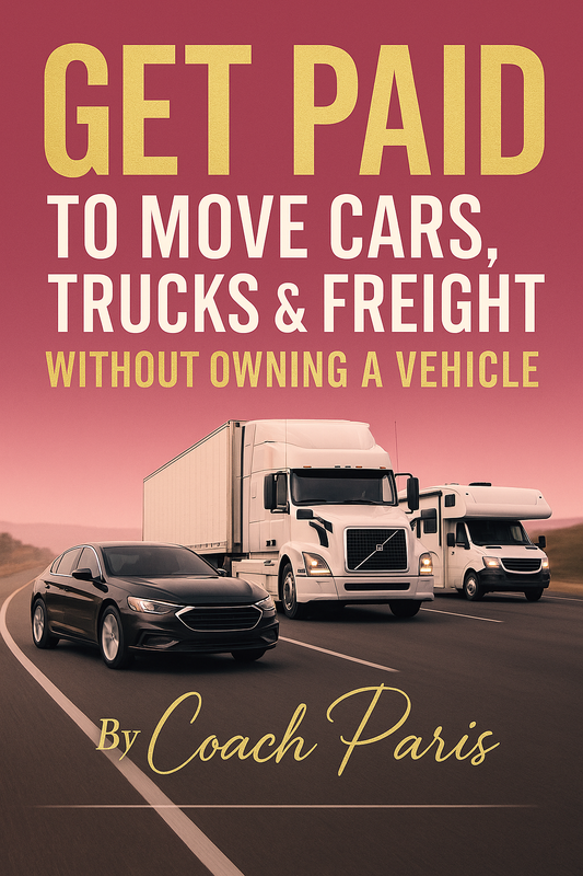 Get Paid to Move Cars, Trucks & Freight Without Owning a Vehicle